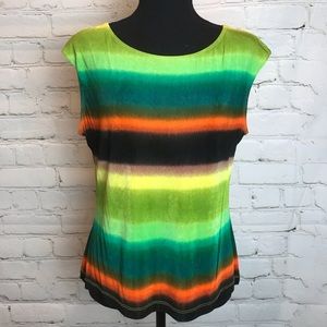 Vibrant Striped Top